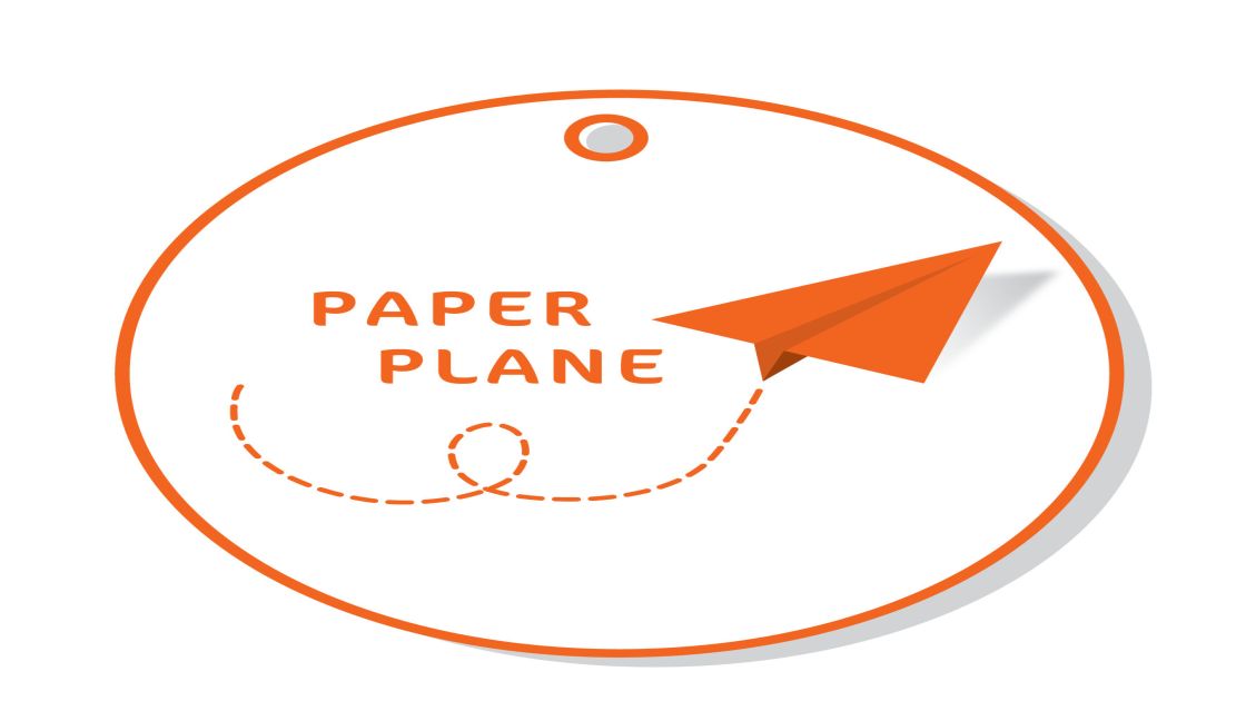 paper plane Orange 2 썸네일