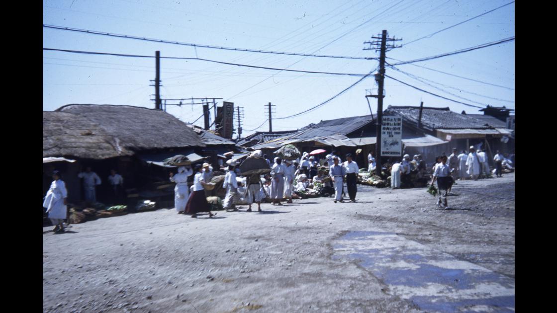 1952년 대구 거리 시장과 백두사진관 썸네일