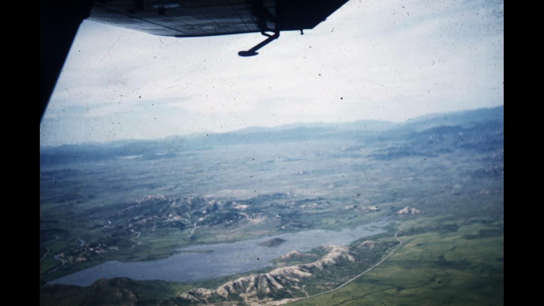 1956년 강원도 철원지역 항공사진_오른쪽에 백마고지 썸네일