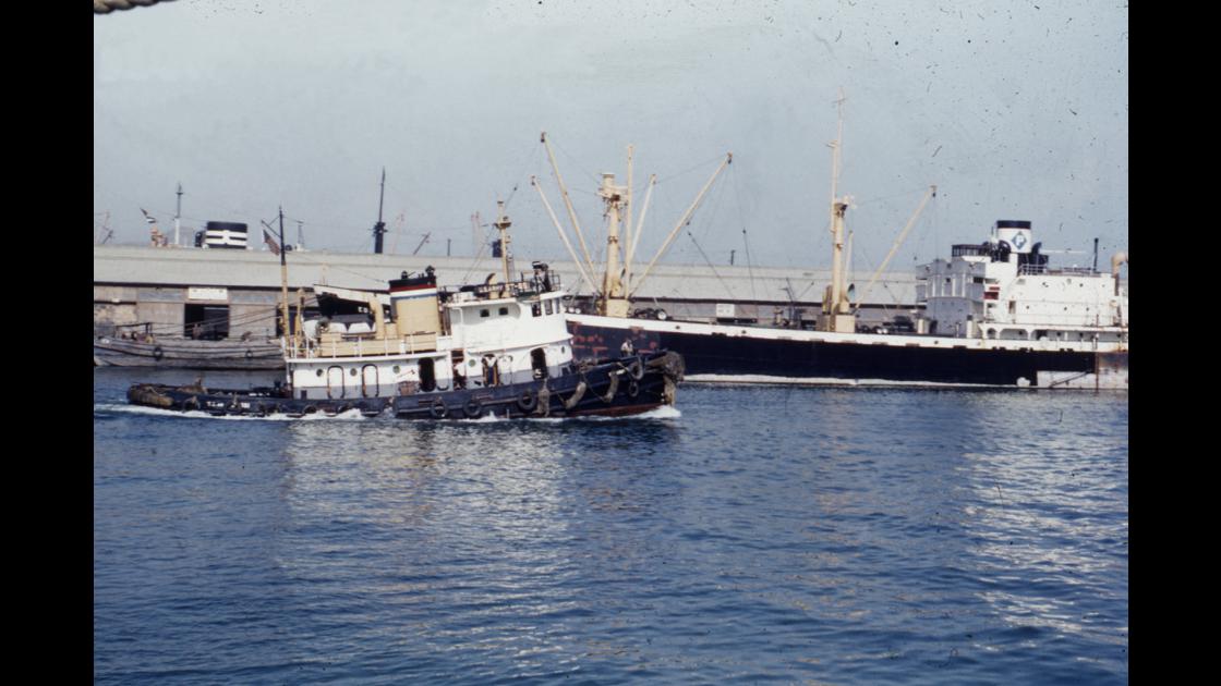 1953년 부산항 화물선과 파일럿 선박 출동 썸네일