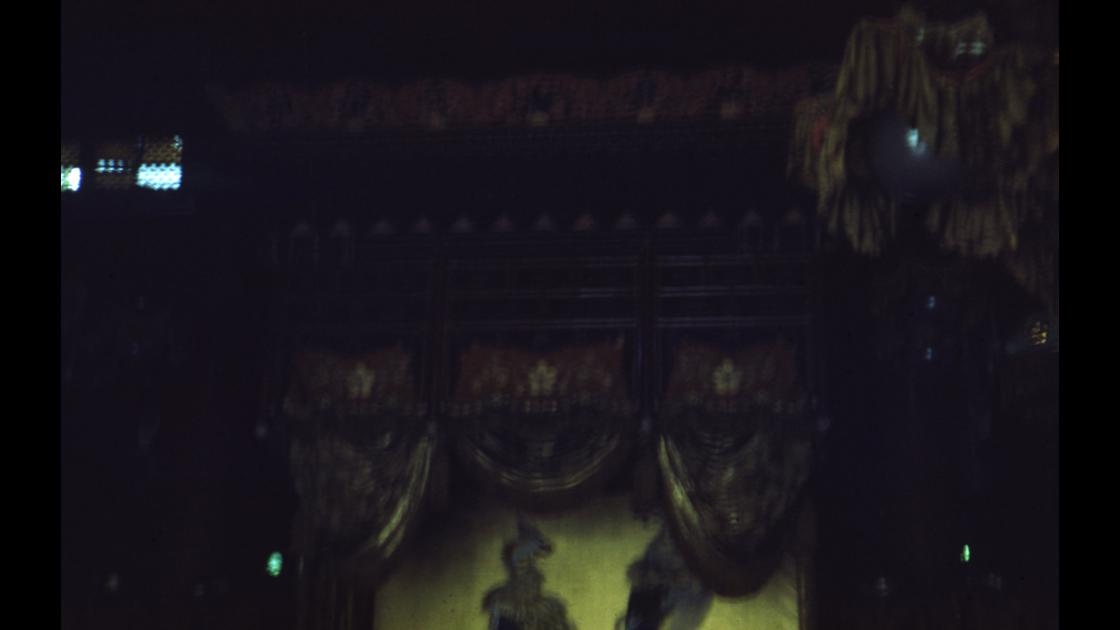 1954년 8월 5일 서울 창덕궁 인정전 왕의 옥좌 뒷면 벽화_1 썸네일