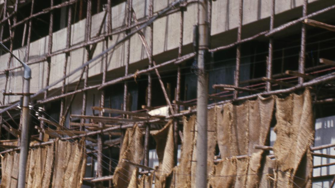 1968년 서울의 뉴-서울슈퍼 신축공사장 썸네일