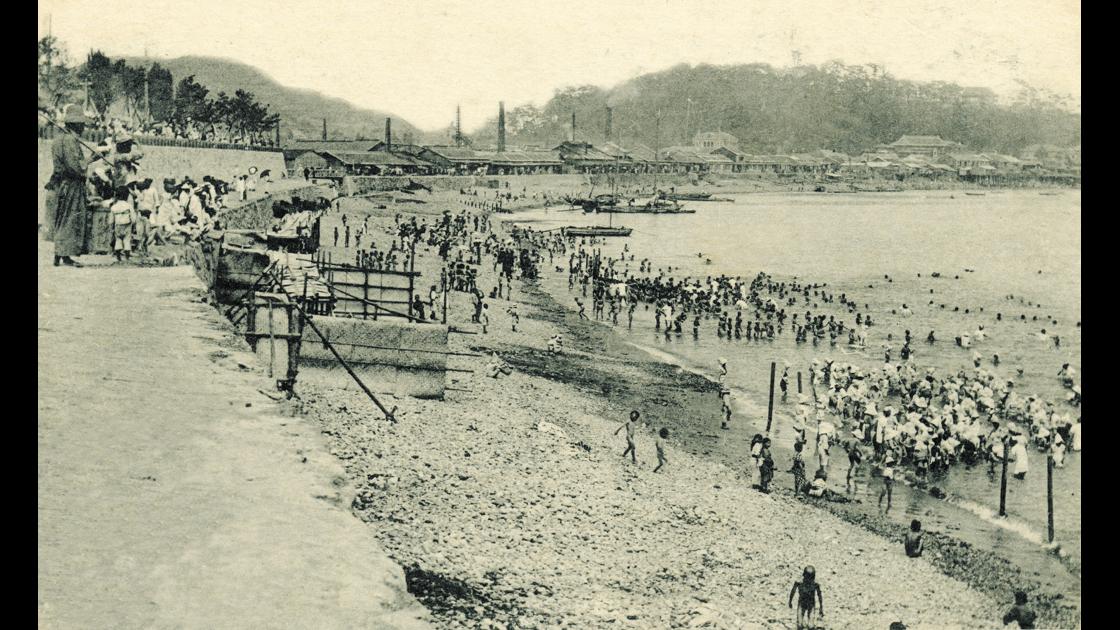 1920년대 부산 중구 남포동 자갈치해수욕장 썸네일