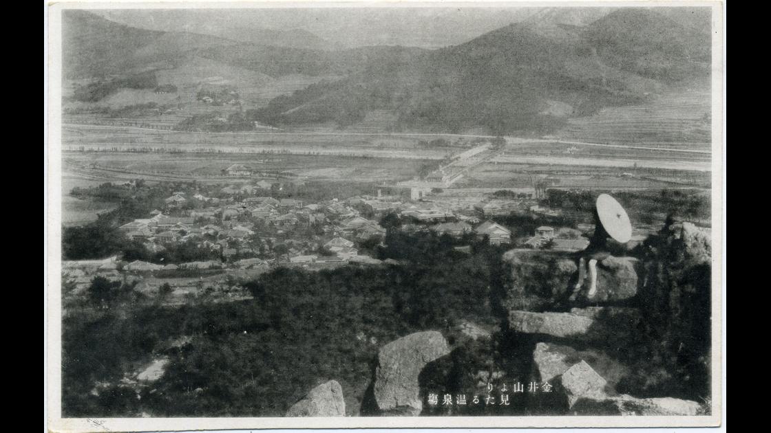1920년대 초 부산 동래구 온천동 금정산에서 내려다 본 동래온천 전경 썸네일
