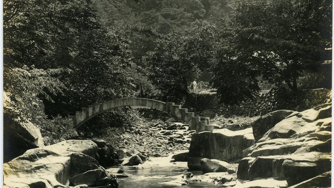 1930년대 경남 양산 통도사 삼성 반월교 썸네일