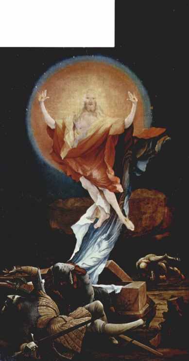 The Annunciation; Virgin and Child with Angels; The Resurrection (Second view with the open wings) 썸네일