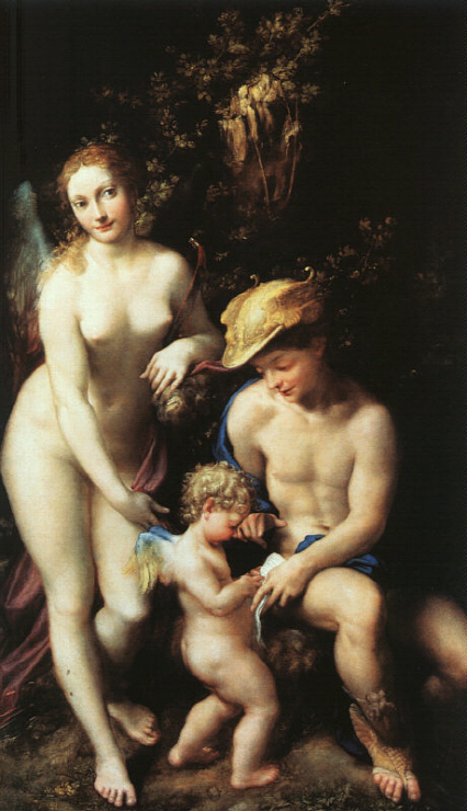 Venus with Mercury and Cupid (The School of Love) 썸네일