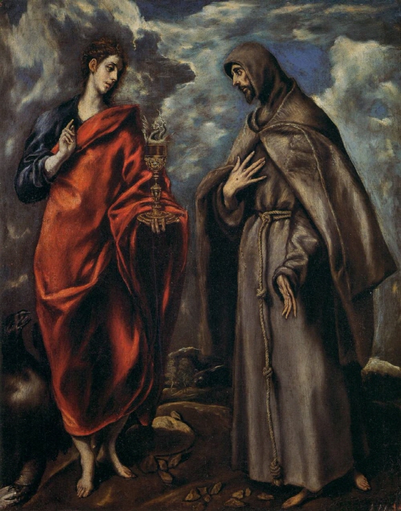 Saint John the Evangelist and Saint Francis 썸네일