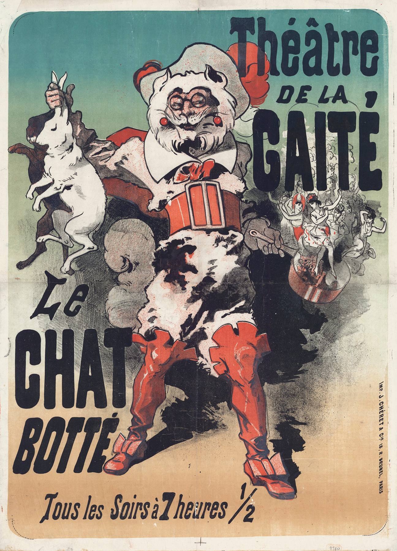 Théâtre de la Gaité. Le Chat botté. 썸네일