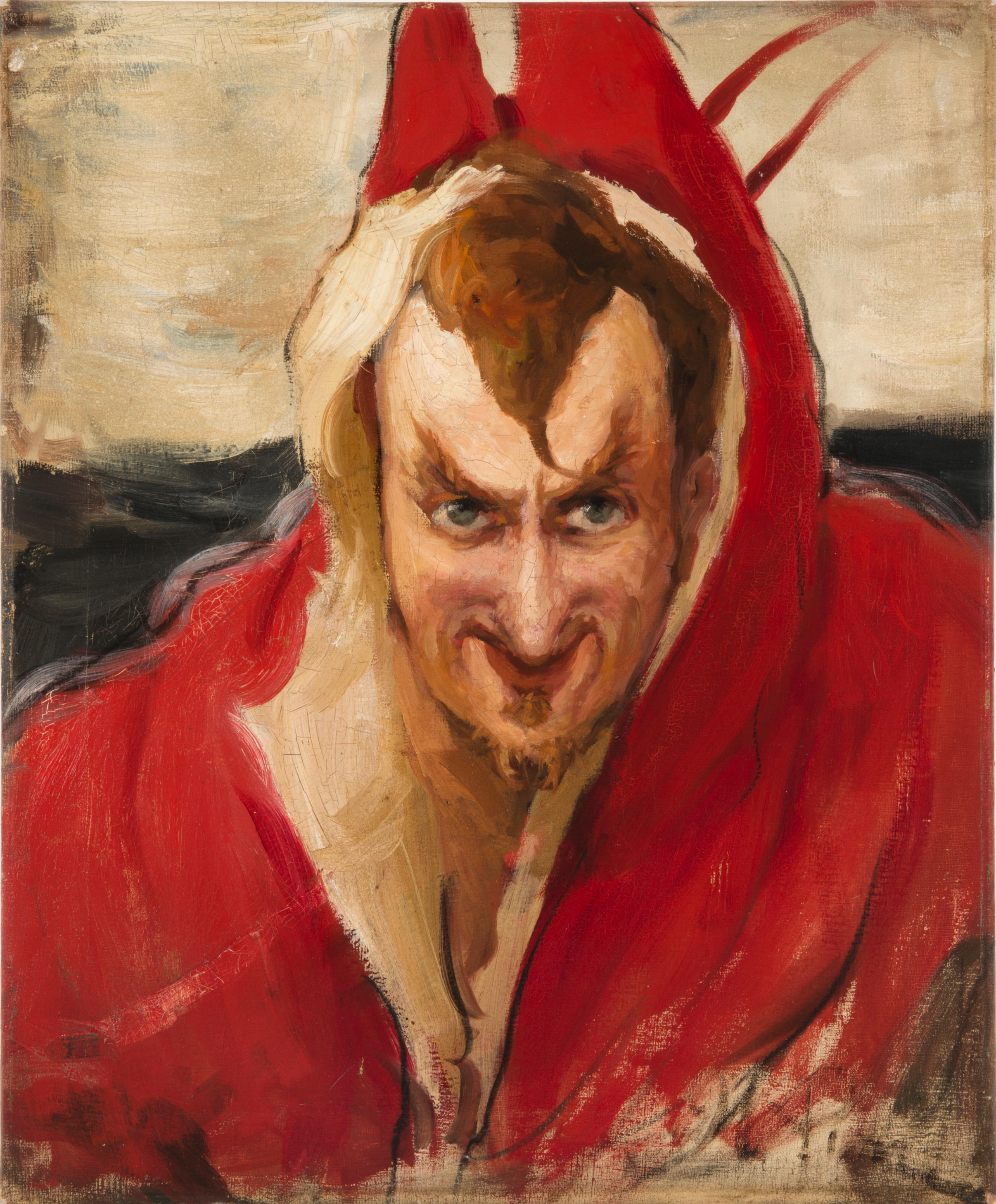 0200_Ilya Yefimovich Repin_Portrait of Grigoriy Grigoryevich Ge as 'Mephistopheles 썸네일
