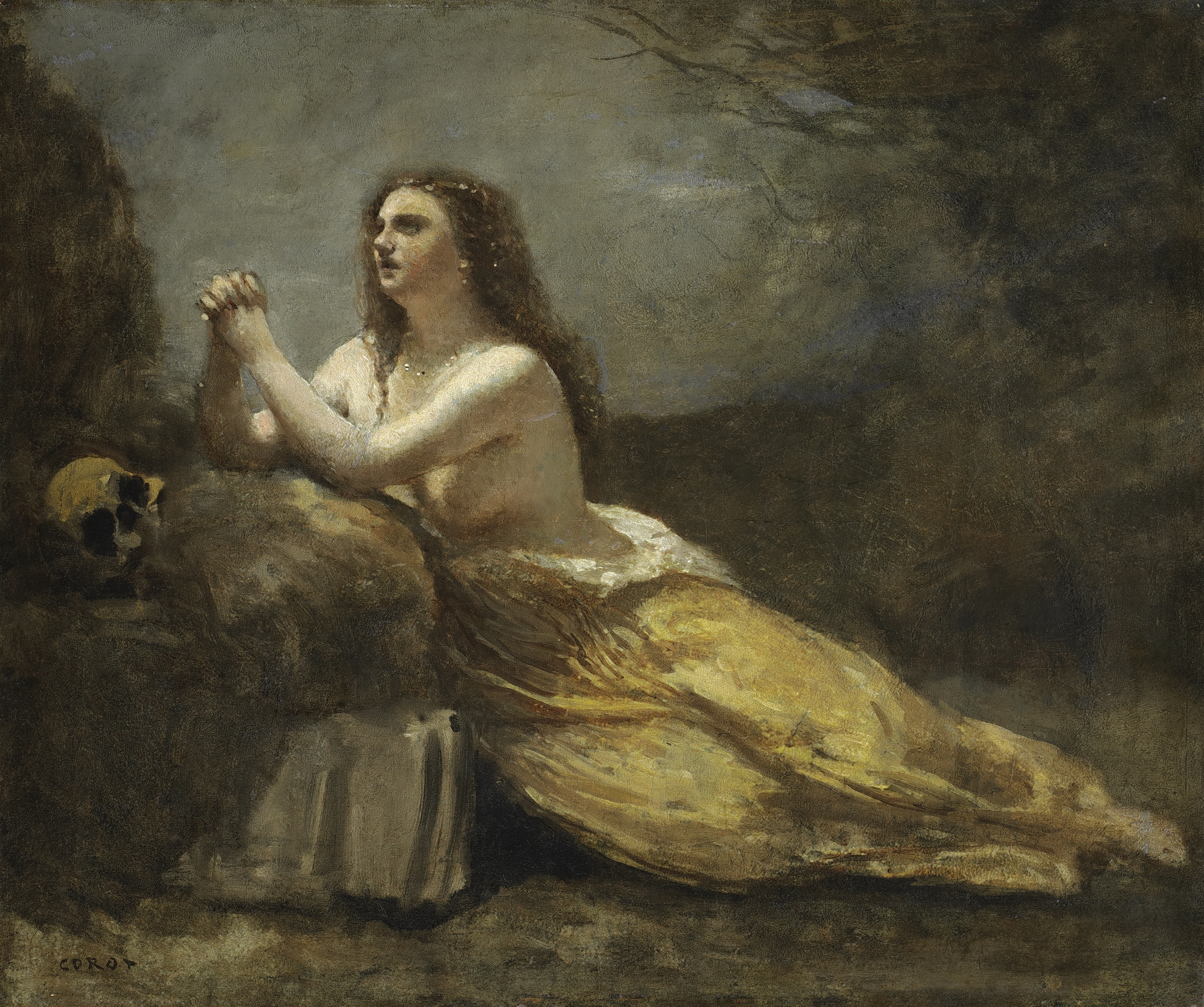 0271_Jean-Baptiste-Camille Corot_Mary Magdalene in Prayer 썸네일