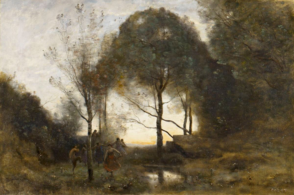 0398_Jean-Baptiste-Camille Corot_Nymphes et Faunes 썸네일