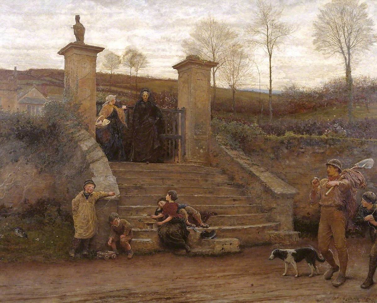0699_Frederick Walker_The Old Gate 썸네일