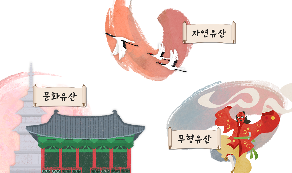 한국의 아름다운 문화재를 소개해드립니다. 문화유산, 자연유산, 무형유산