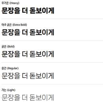 나눔스퀘어 네오 미리보기