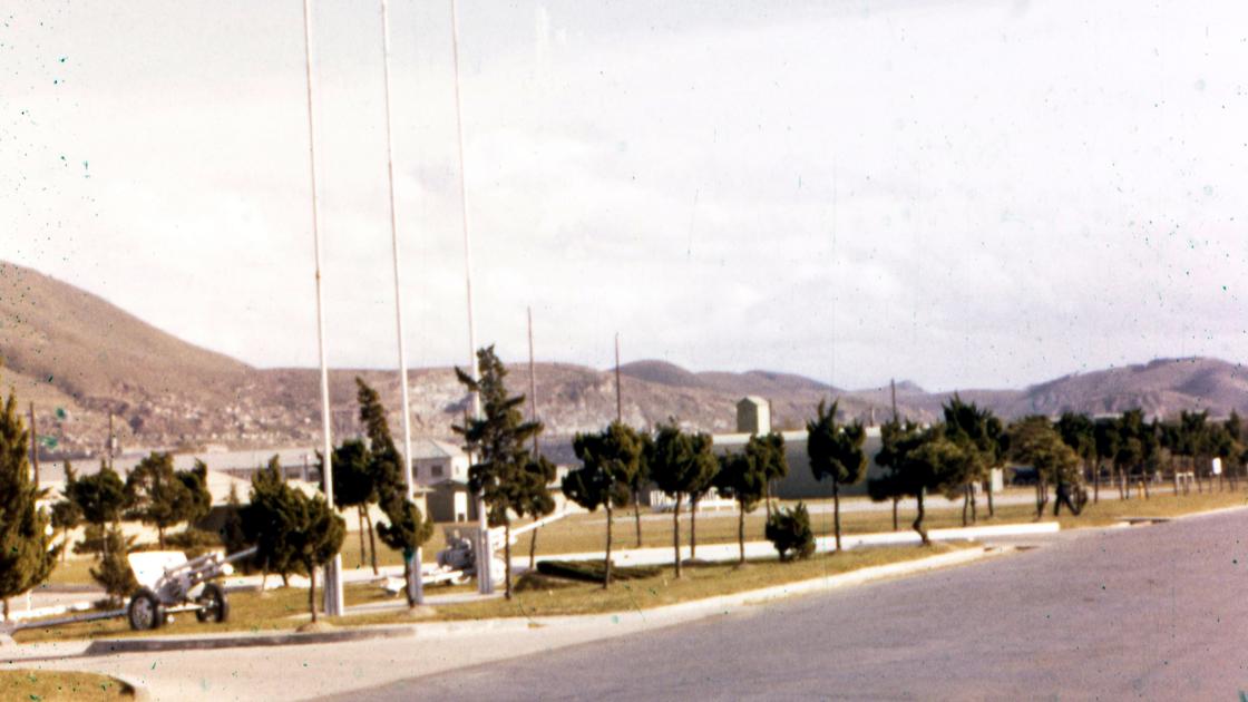 1959년 10월 부산 하얄리아부대 국기게양대 썸네일