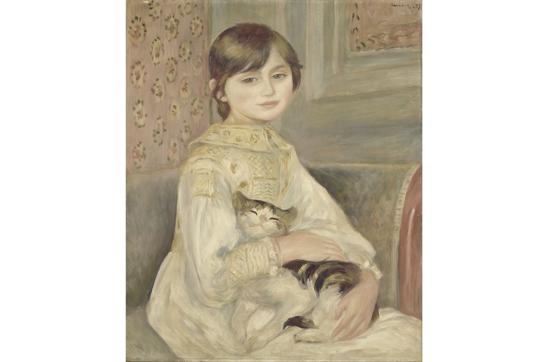 Julie Manet (plus tard Mme Ernest Rouart 1878-1966),dit aussi L'Enfant au chat 썸네일