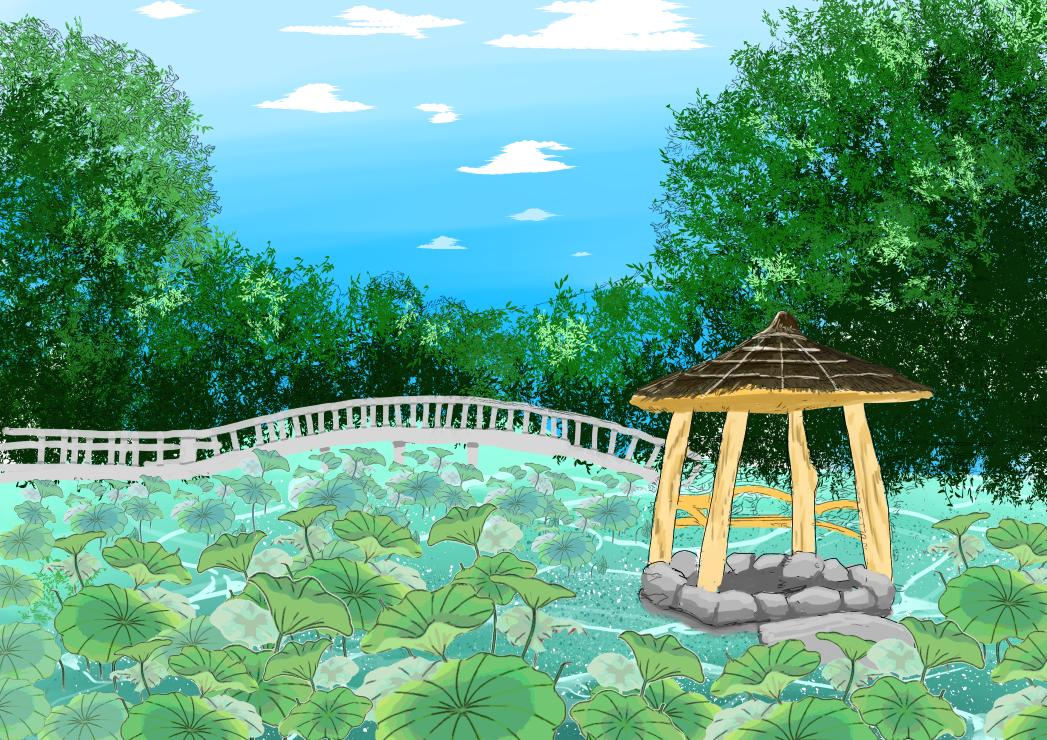 남이섬 연꽃 연못 썸네일