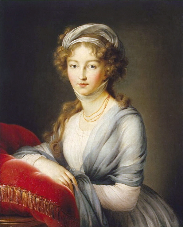 Portrait of Empress Elisabeth Alexeievna of Russia 썸네일
