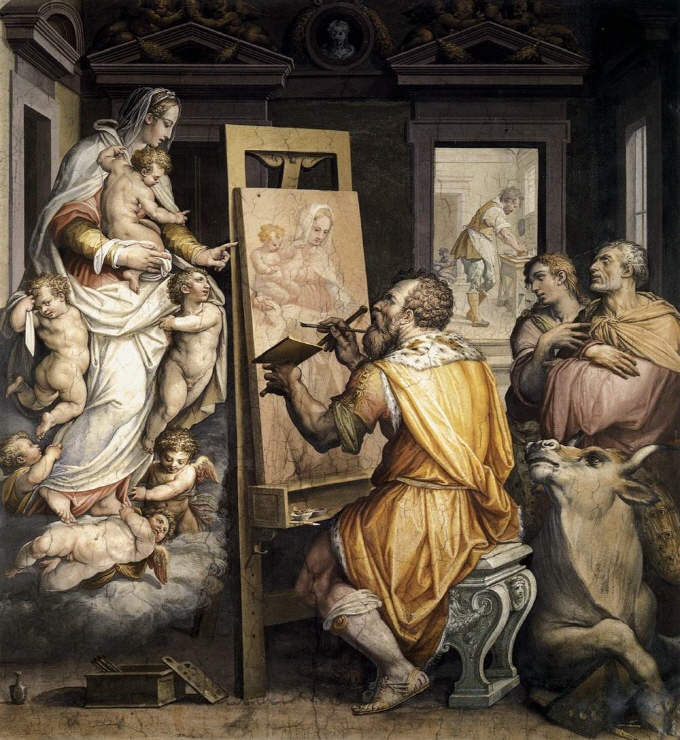 St. Luke Painting the Virgin 썸네일