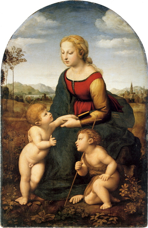 The Virgin and Child with the Infant St. John the Baptist (La belle jardinière) 썸네일