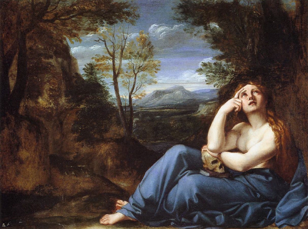The Penitent Magdalen in a Landscape 썸네일