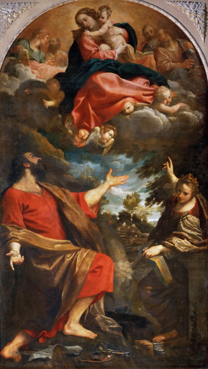 The Virgin Appears to St. Luke and Catherine 썸네일