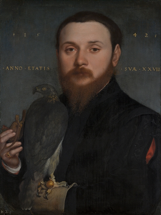 Portrait of a Man with a Falcon 썸네일