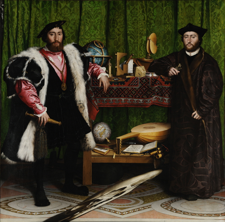 Double Portrait of Jean de Dinteville and Georges de Selve (The Ambassadors) 썸네일