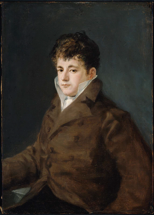 Portrait of a Young Man in Brown, possibly Javier Goya 썸네일