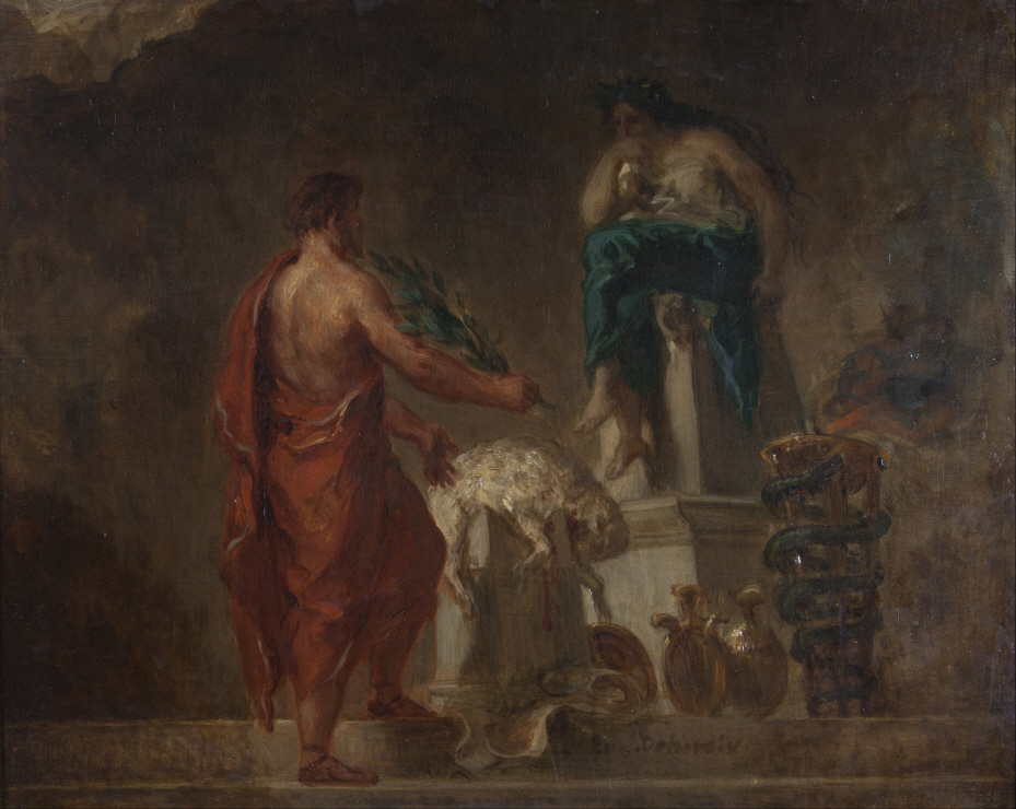 Lycurgus Consulting the Pythia 썸네일