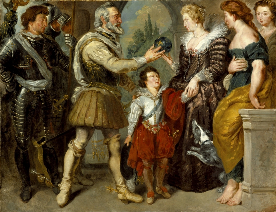 Henri IV Conferring the Regency upon Marie de' Medici 썸네일