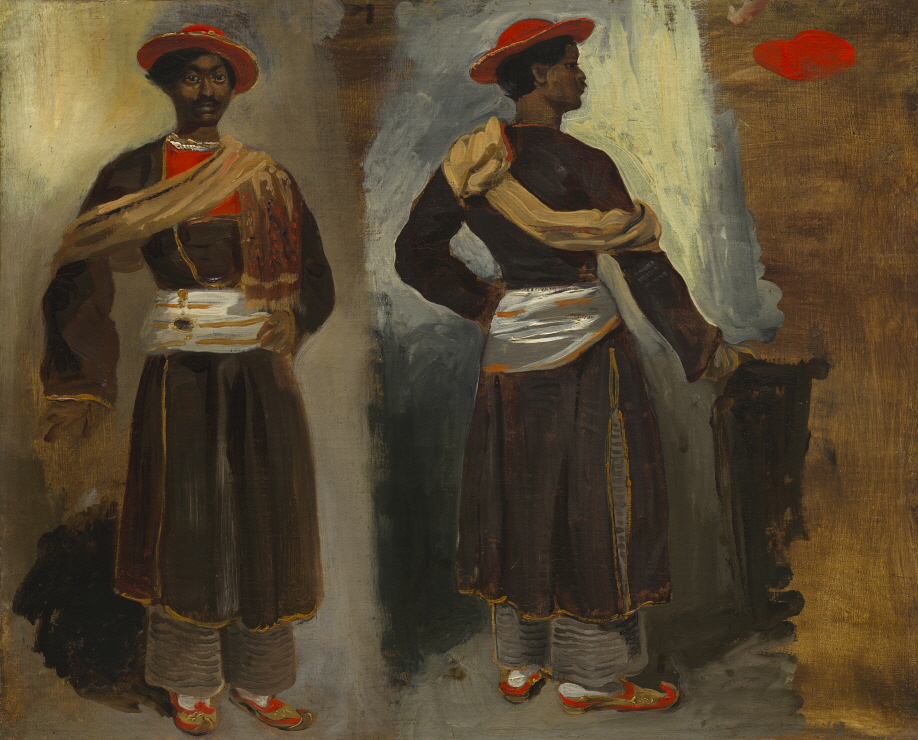 Two Studies of a Standing Indian from Calcutta 썸네일