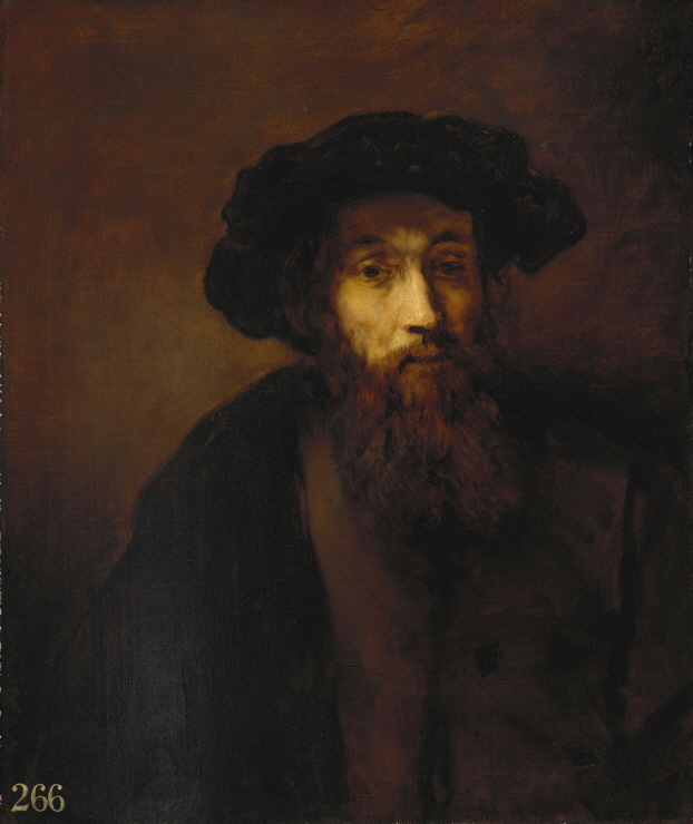 A Bearded Man in a Cap (after Rembrandt) 썸네일