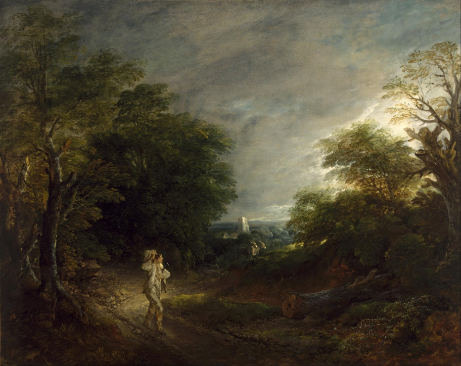 Wooded Landscape with a Woodcutter 썸네일