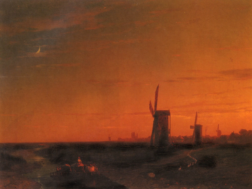 Landscape with Windmills 썸네일