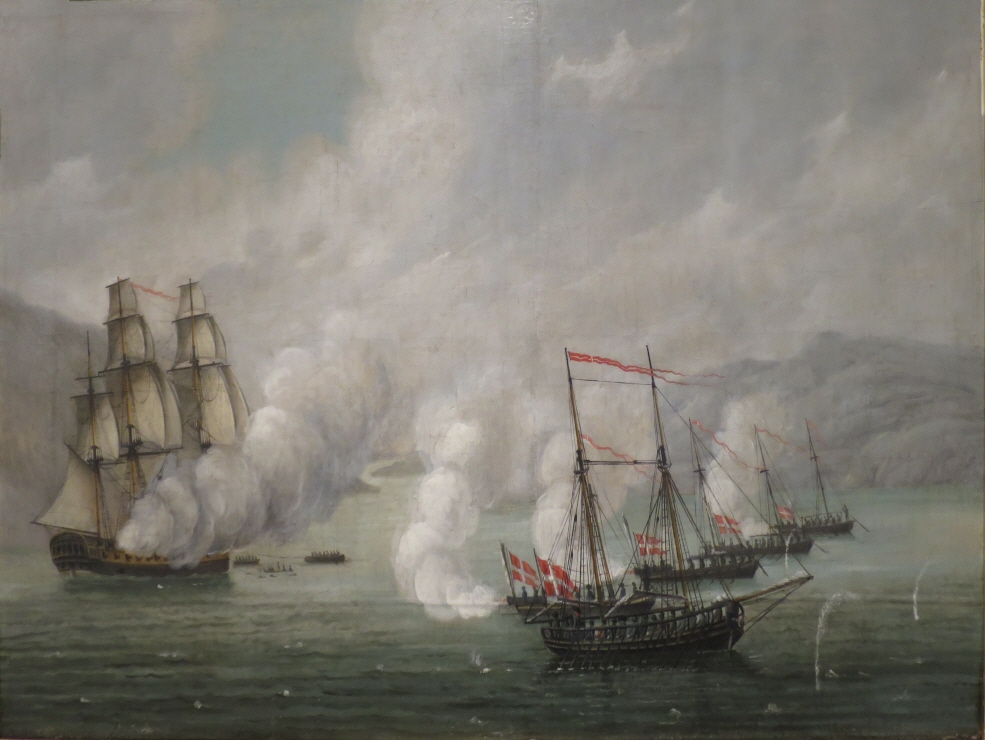 The Naval Battle at Alvøen near Bergen 썸네일