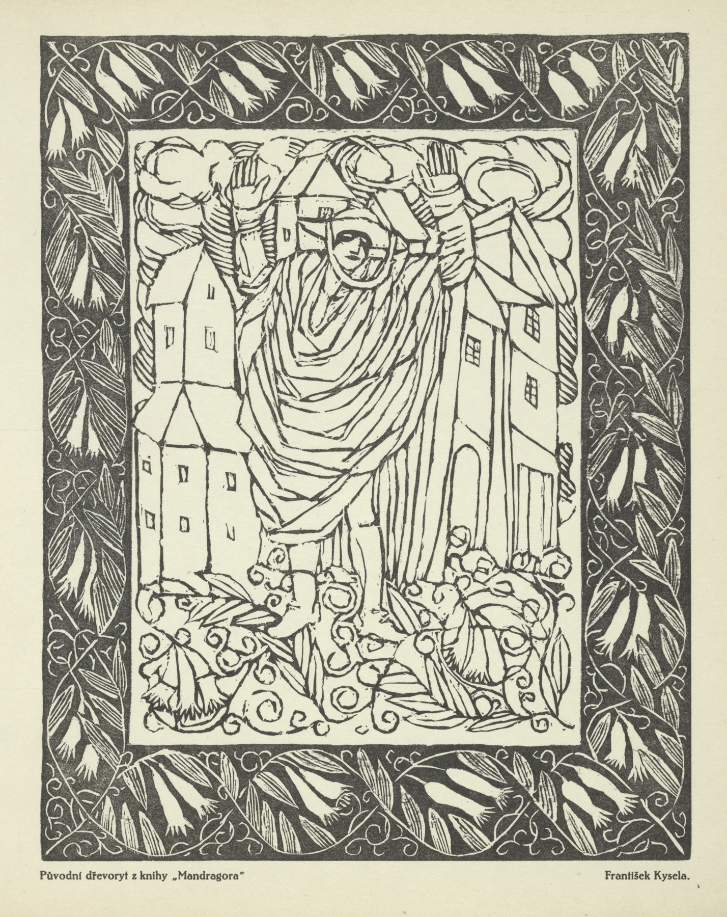 František Kysela; Původní dřevory z knihy ‘Mandragora’ 썸네일