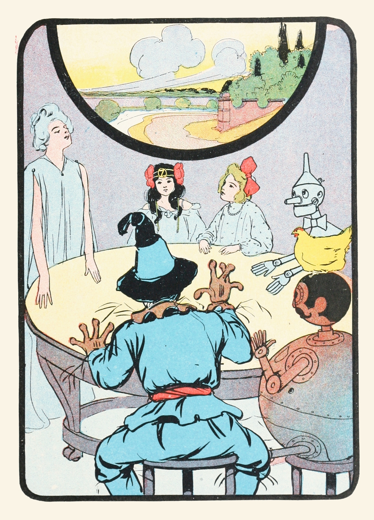 Ozma of Oz pl 24 (1907) 썸네일