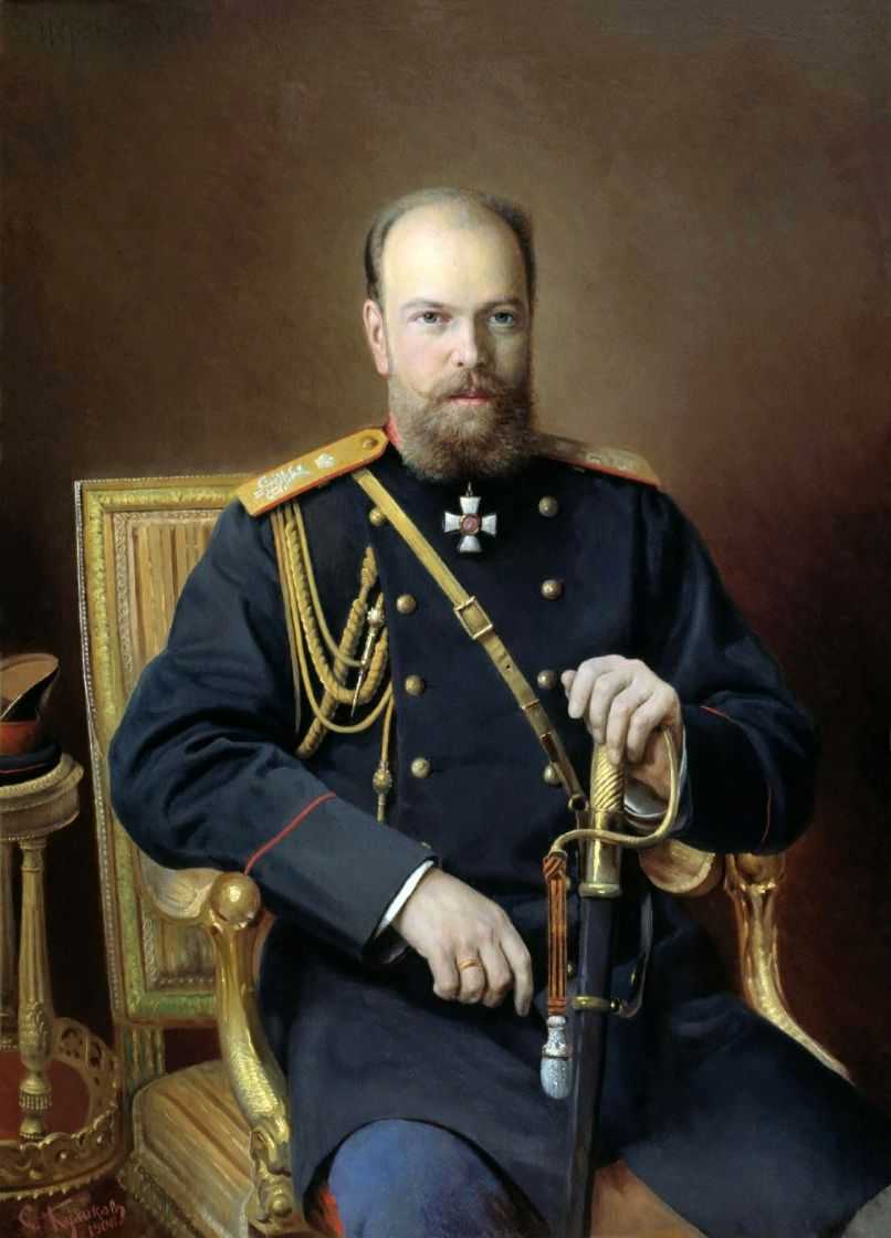 0747_Ivan Kramskoi_Portrait of Alexander III 썸네일