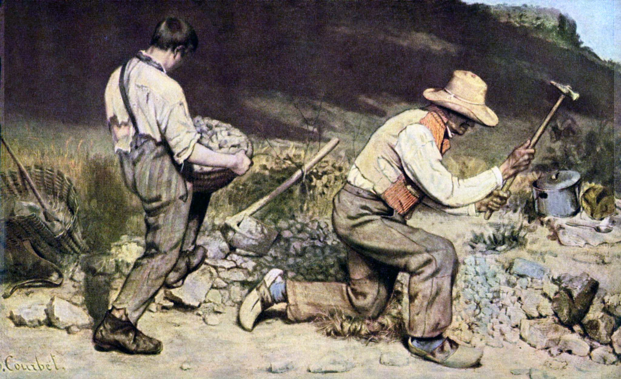 0006_Gustave Courbet_The Stone Breakers 썸네일