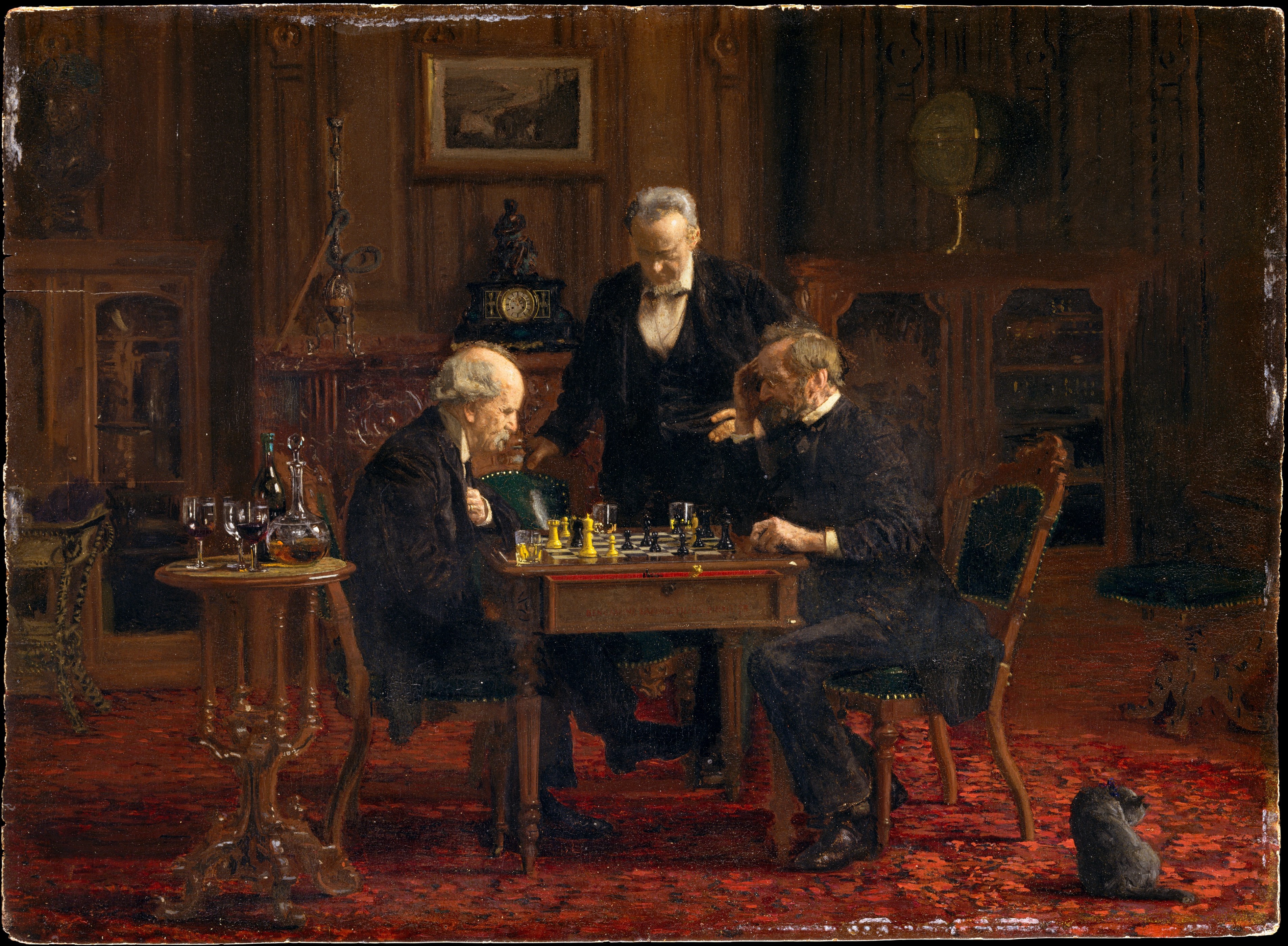 0407_Thomas Cowperthwait Eakins_The Chess Players 썸네일