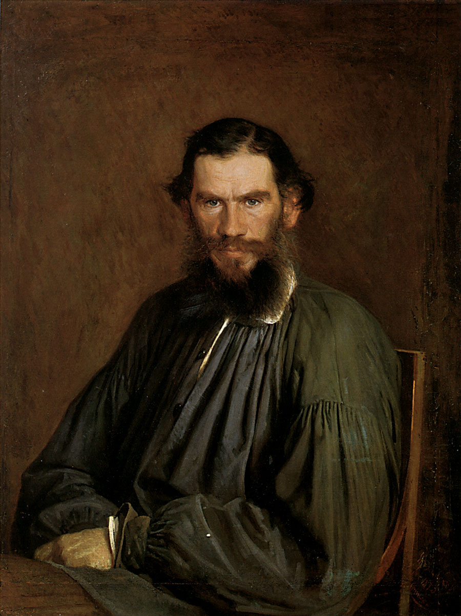 0742_Ivan Kramskoi_Portrait of Leo Tolstoy 썸네일
