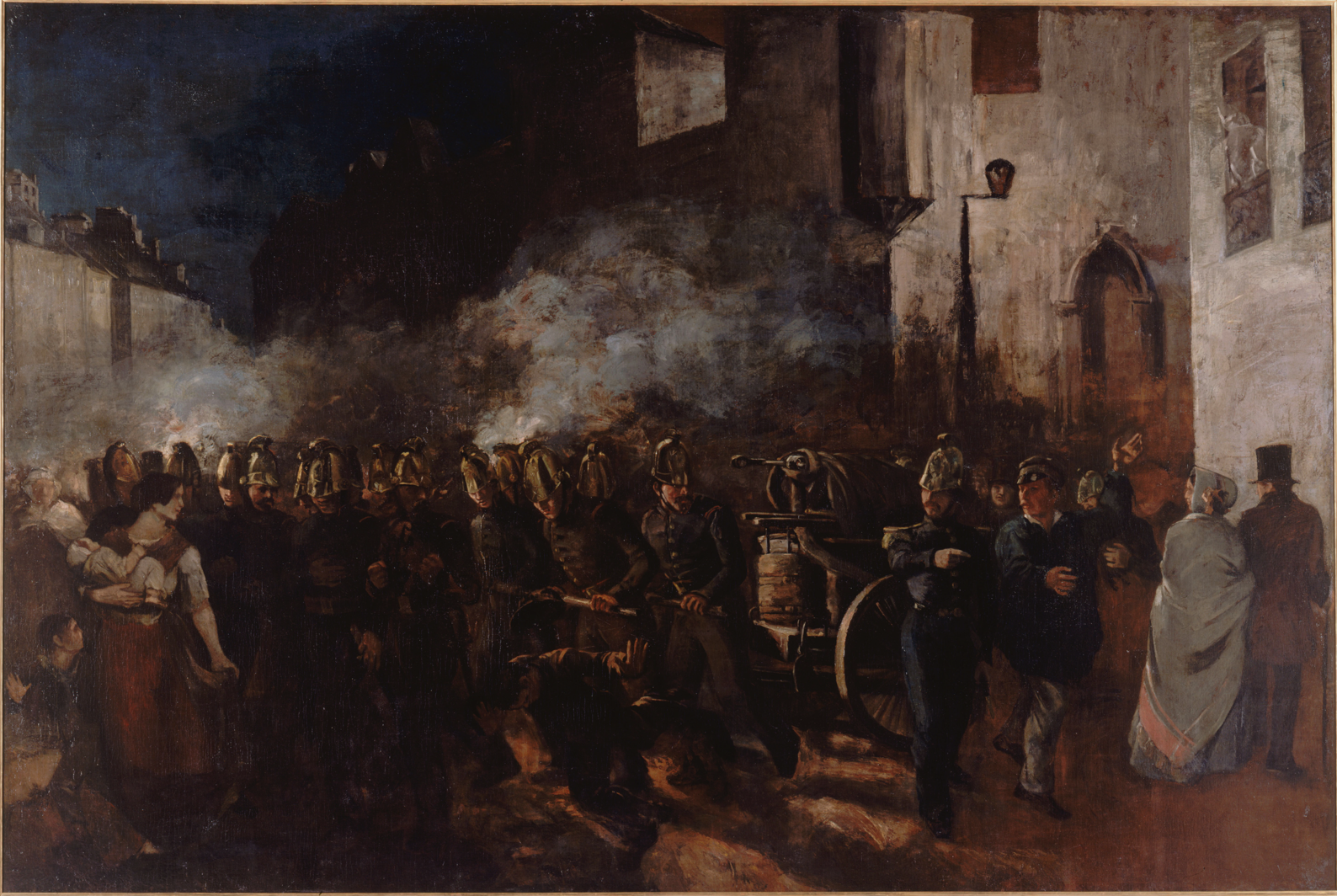 0059_Gustave Courbet_Pompiers courant à un incendie 썸네일