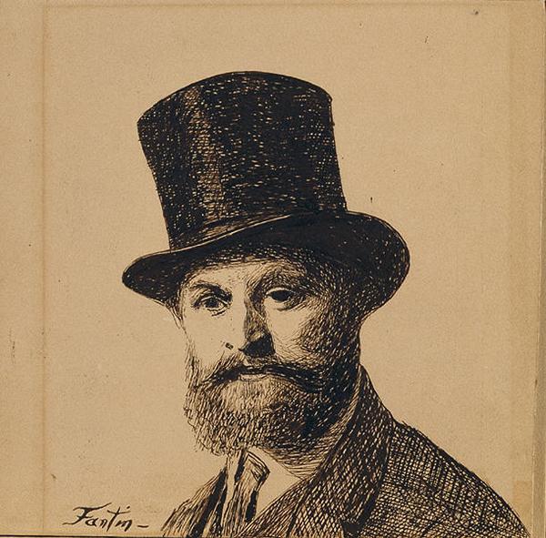 0543_Henri Fantin-Latour_Portrait of Manet 썸네일