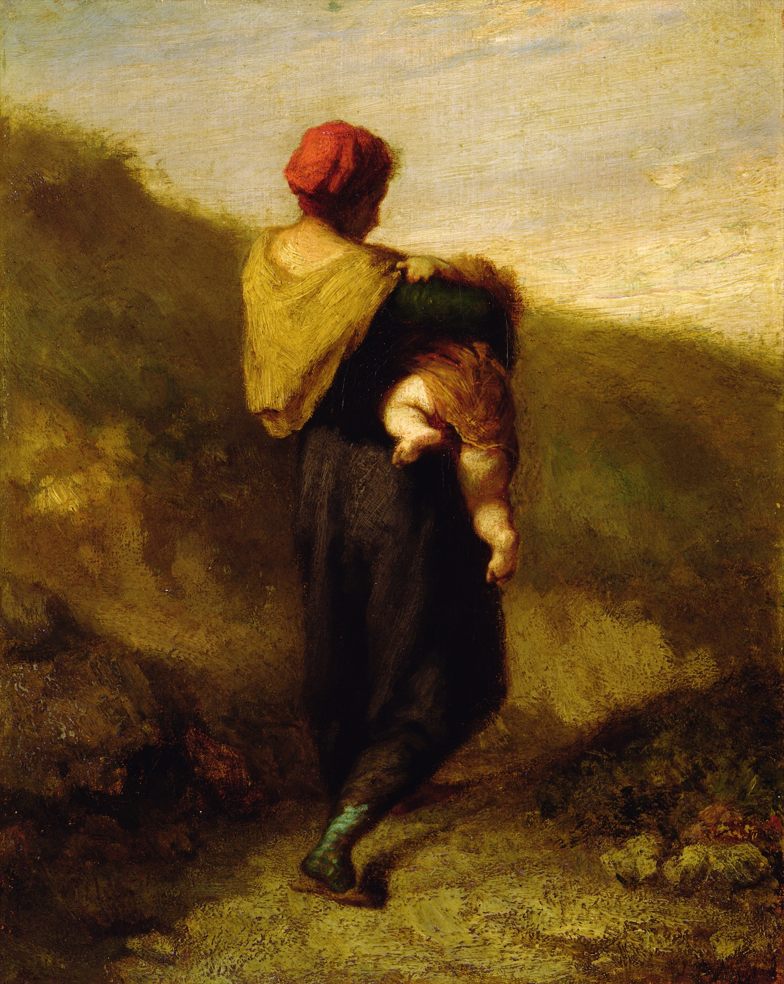 0108_Jean-Francois Millet_Mother and Child 썸네일