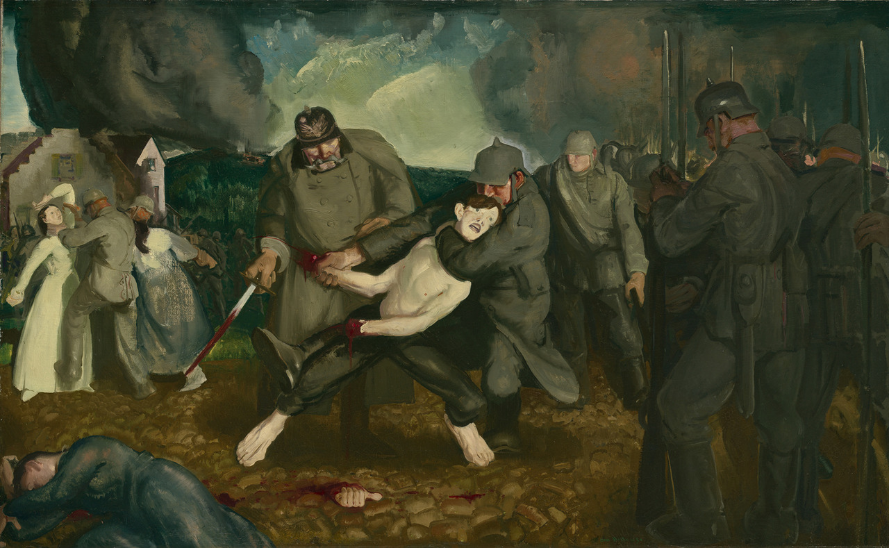 0927_George Bellows_The Germans Arrive 썸네일