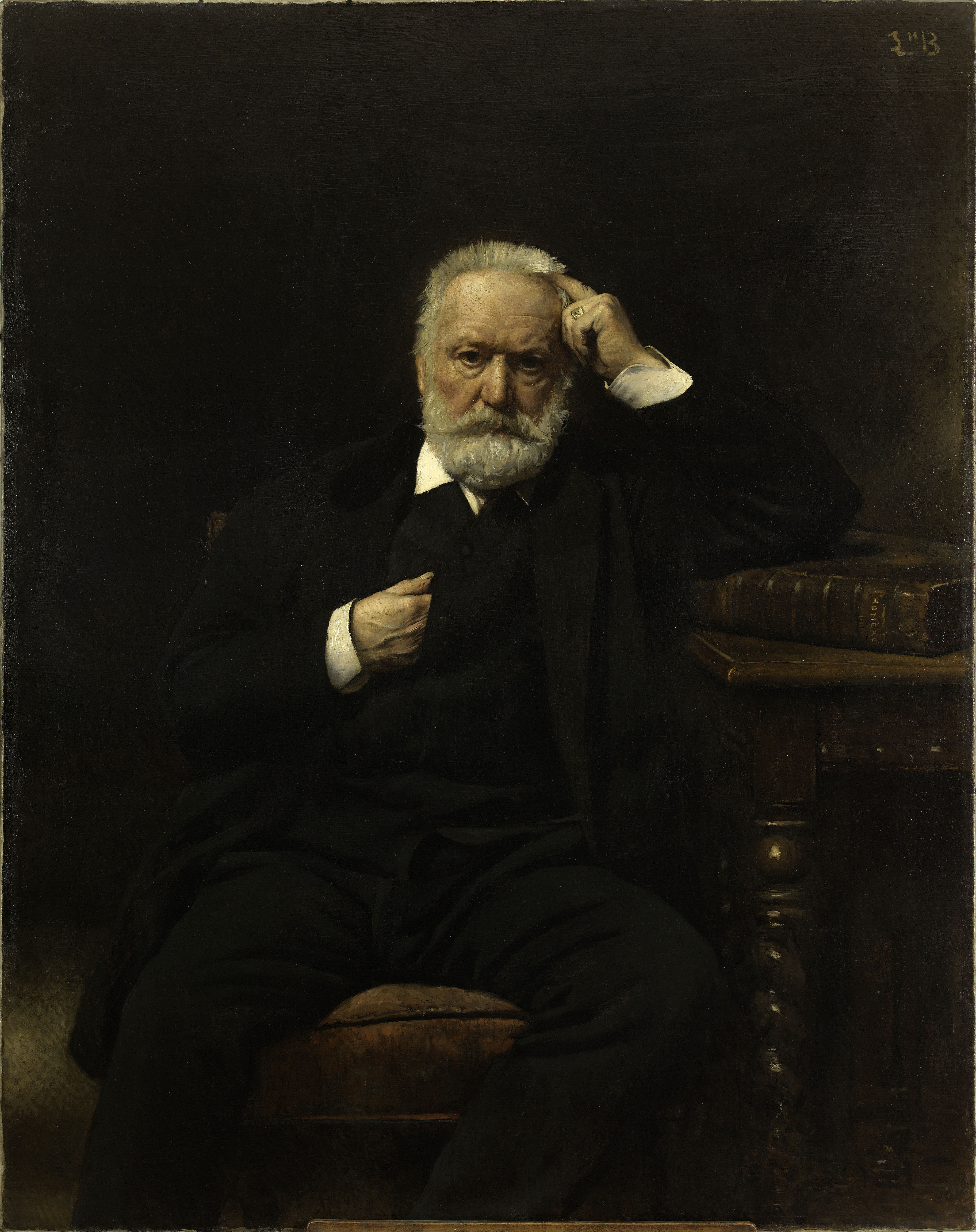 0783_Léon Joseph Florentin Bonnat_Portrait of Victor Hugo 썸네일