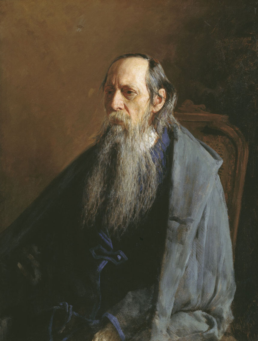 0802_nikolai yaroshenko_Portrait of Mikhail Yevgrafovich Saltykov-Shchedrin 썸네일