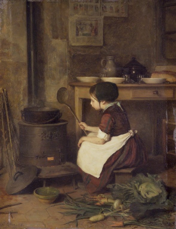 0763_Pierre Edouard Frère_The Little Cook 썸네일
